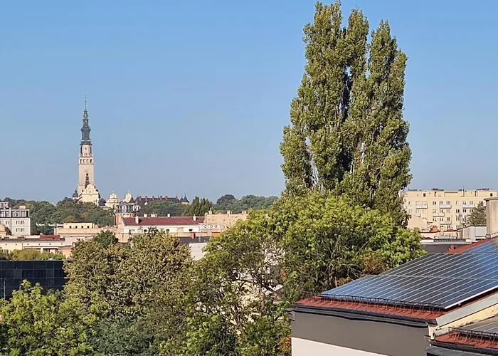 Z Balkonem Blisko Jasnej Gory, Podziemny Parking Gratis Čenstochová